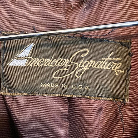 Vintage Dark Brown Faux Fur Coat 12 Luxurious Classy Jacket - Picture 4 of 6